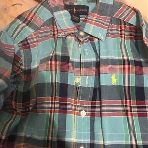 Two Ralph Lauren long sleeves shirts